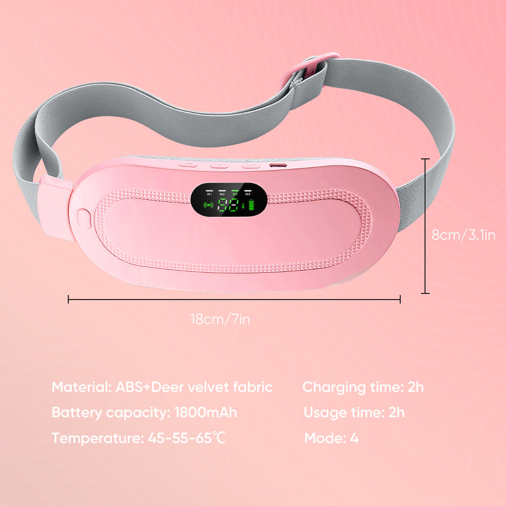 Heating menstrual period pain relieve pad