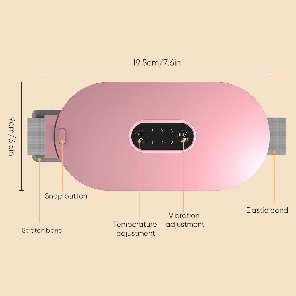 Heating menstrual period pain relieve pad